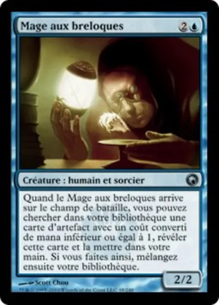 Mage aux breloques, carte Magic SOM 48 — extension Cicatrices de Mirrodin