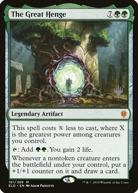 The Great Henge, Magic card PELD 161p — Throne of Eldraine Promos set