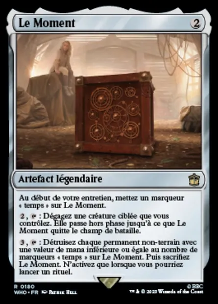 Le Moment, carte Magic WHO 180 — extension Doctor Who