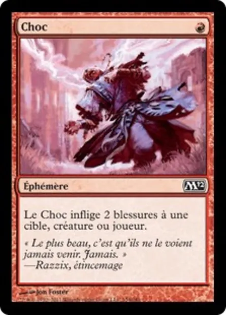 Choc, carte Magic M12 154 — extension Magic 2012