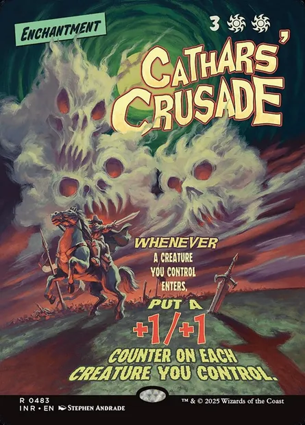 Croisade cathare, carte Magic INR 483 — extension Innistrad Remastered