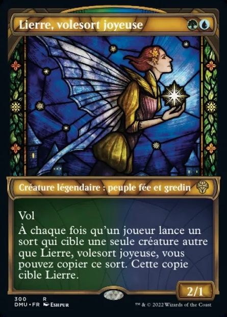 Lierre, volesort joyeuse, carte Magic DMU 300 — extension Dominaria Uni