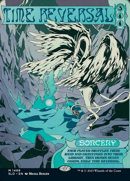 Time Reversal, Magic card SLD 1499 — Secret Lair Drop set