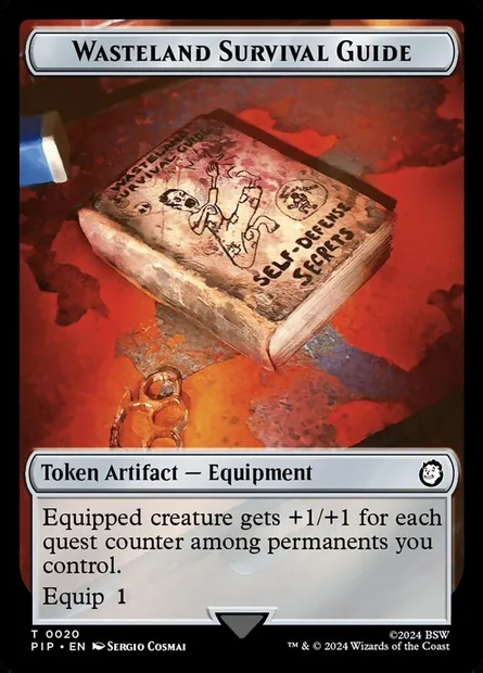 Wasteland Survival Guide, Magic card TPIP 20 — Fallout Tokens set