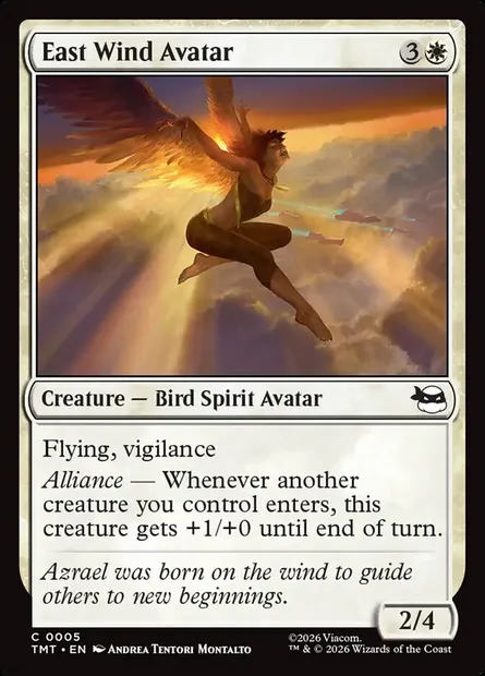 East Wind Avatar, Magic card TMT 5 — Teenage Mutant Ninja Turtles set