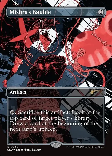 Babiole de Mishra, carte Magic SLD 2046 — extension Secret Lair Drop