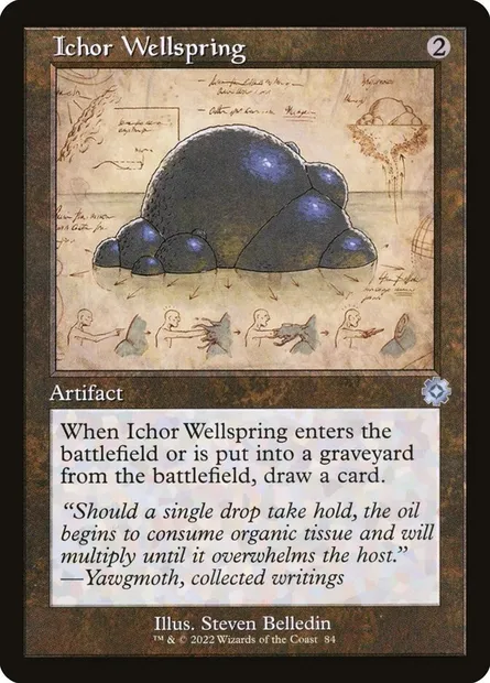 Ichor Wellspring, Magic card BRR 84 — The Brothers' War Retro Artifacts set