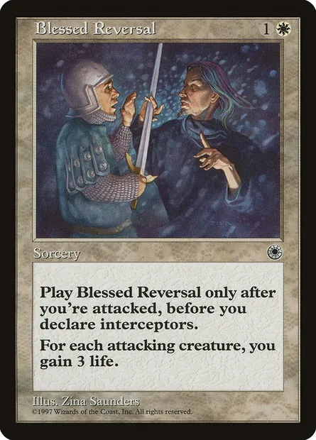Inversion bénie, carte Magic POR 7 — extension Portal