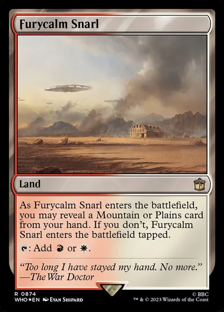 Lacis calmerage, carte Magic WHO 874 — extension Doctor Who