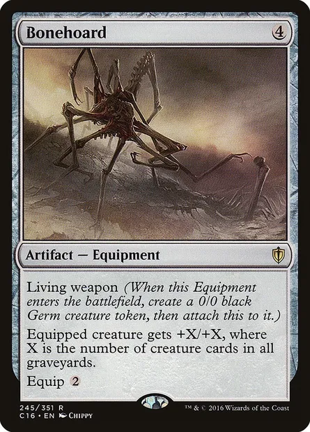 Bonehoard, Magic card C16 245 — Commander 2016 set