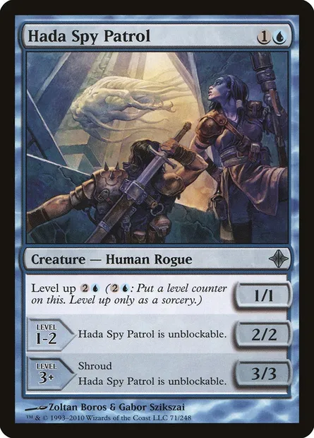Hada Spy Patrol, Magic card ROE 71 — Rise of the Eldrazi set