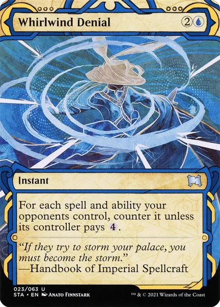 Whirlwind Denial, Magic card STA 23 — Strixhaven Mystical Archive set