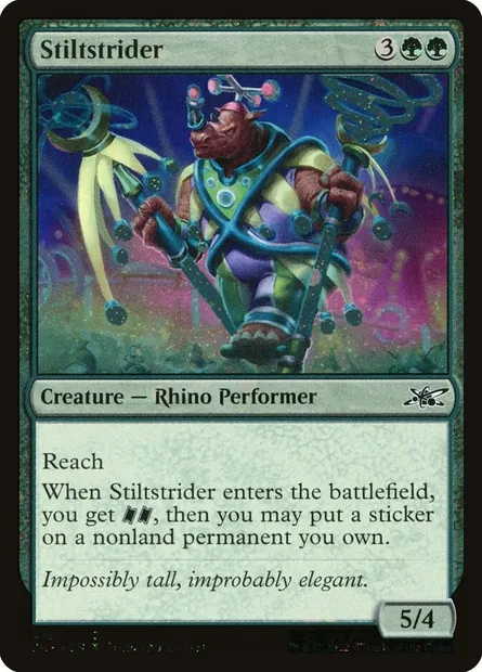 Stiltstrider, carte Magic UNF 443 — extension Unfinity