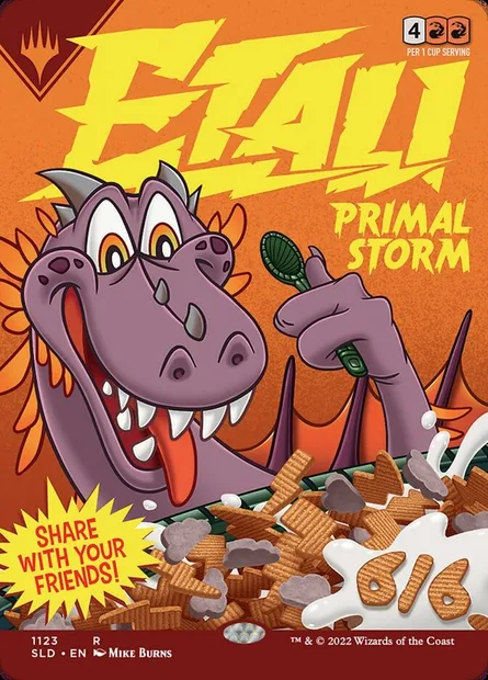 Etali, Primal Storm // Etali, Primal Storm, Magic card SLD 1123 — Secret Lair Drop set