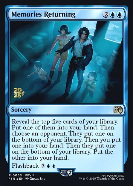 Memories Returning, Magic card PFIN 63s — Final Fantasy Promos set