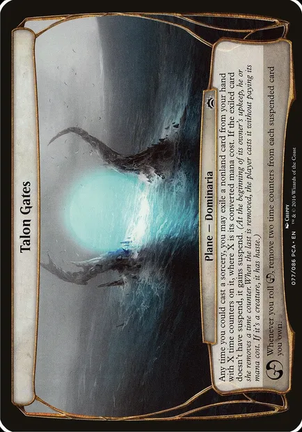 Talon Gates, Magic card OPCA 77 — Planechase Anthology Planes set