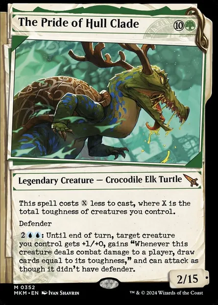 The Pride of Hull Clade, Magic card MKM 352 — Murders at Karlov Manor set