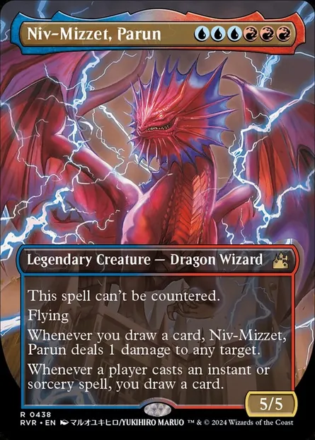 Niv-Mizzet, Parun, Magic card RVR 438 — Ravnica Remastered set