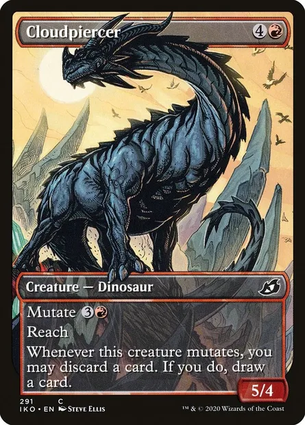Cloudpiercer, Magic card IKO 291 — Ikoria: Lair of Behemoths set