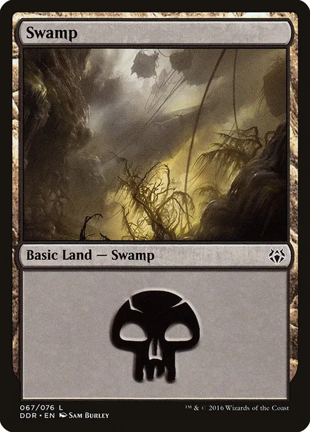 Swamp, Magic card DDR 67 — Duel Decks: Nissa vs. Ob Nixilis set