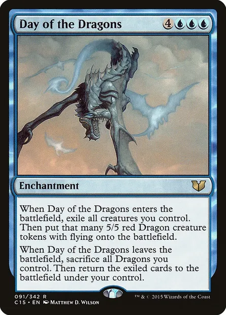 Day of the Dragons, Magic card C15 91 — Commander 2015 set