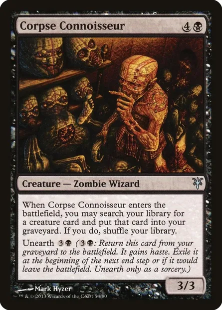 Corpse Connoisseur, Magic card DDK 54 — Duel Decks: Sorin vs. Tibalt set