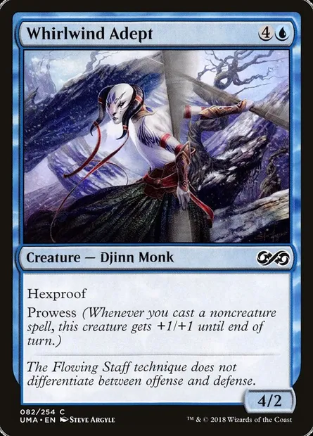 Whirlwind Adept, Magic card UMA 82 — Ultimate Masters set