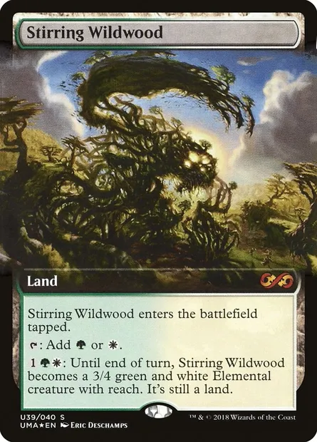 Stirring Wildwood, Magic card PUMA U39 — Ultimate Box Topper set