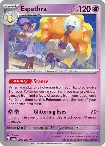 Cléopsytra, carte Pokémon TDX 081-2 — extension Theme Deck & Blisters Exclusives