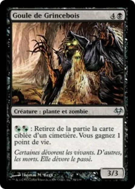 Goule de Grincebois, carte Magic EVE 34 — extension Coucheciel
