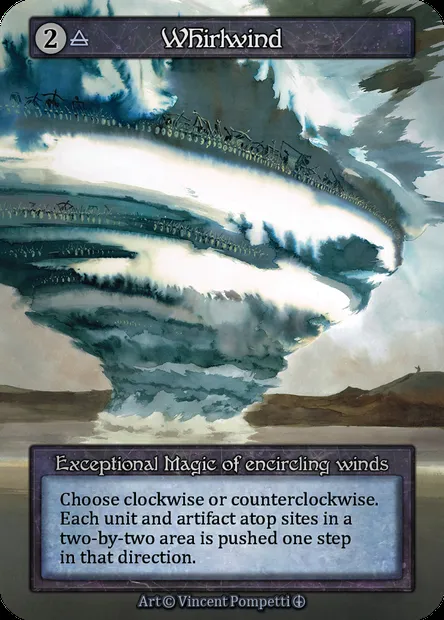 Whirlwind, carte Sorcery ATH 151 — extension Arthurian Legends