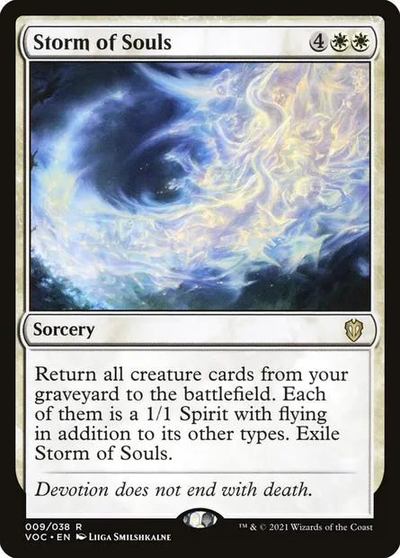 Storm of Souls, Magic card VOC 9 — Crimson Vow Commander set