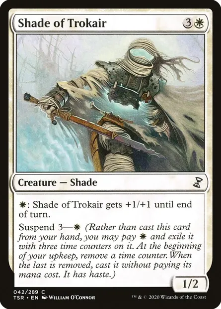 Shade of Trokair, Magic card TSR 42 — Time Spiral Remastered set