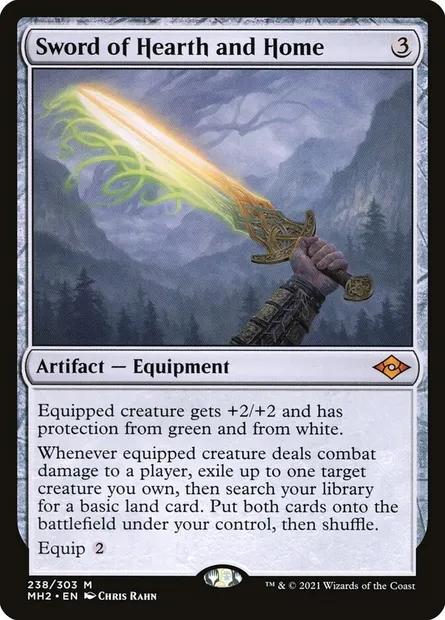 Sword of Hearth and Home, Magic card MH2 238 — Modern Horizons 2 set