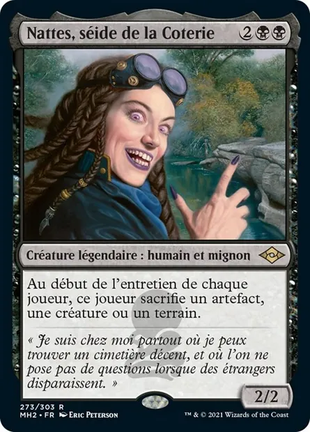Nattes, séide de la Coterie, carte Magic MH2 273 — extension Horizons du Modern 2