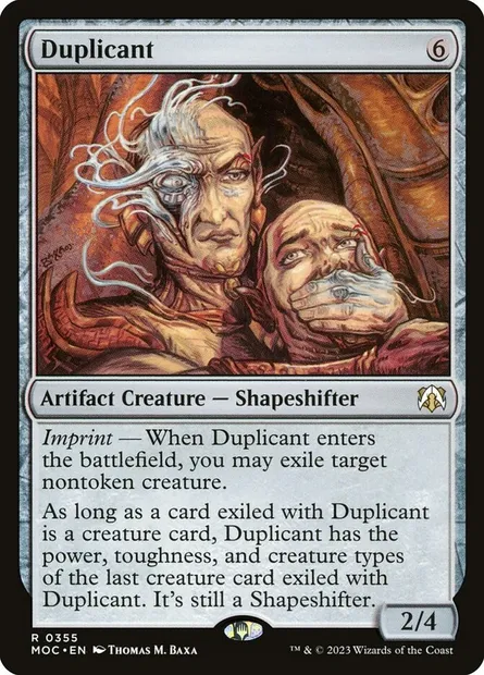 Duplicant, Magic card MOC 355 — March of the Machine Commander set
