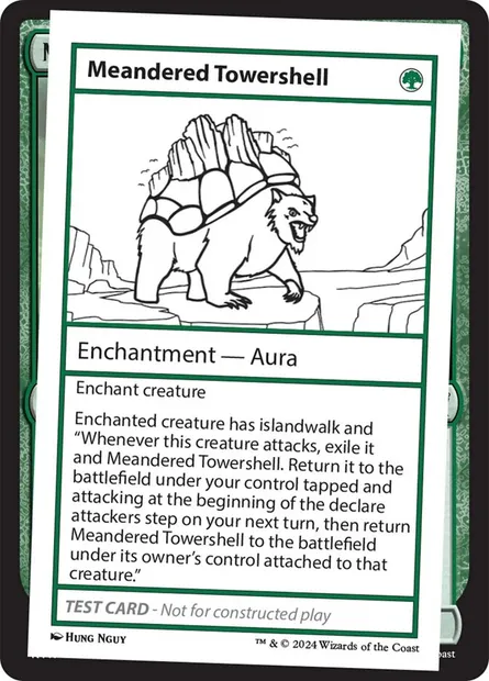 Meandered Towershell, Magic card MB2 578 — Mystery Booster 2 set