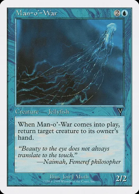Physalie, carte Magic BRB 40 — extension Battle Royale Box Set