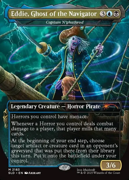 Captain N'ghathrod, Magic card SLD 2183 — Secret Lair Drop set