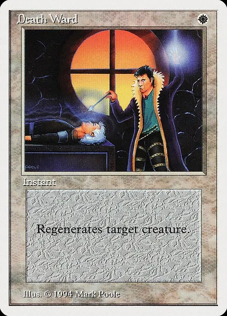 Survie, carte Magic SUM 16 — extension Summer Magic / Edgar