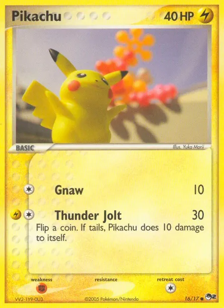 Pikachu, Pokémon card P2 16 — POP Series 2 set