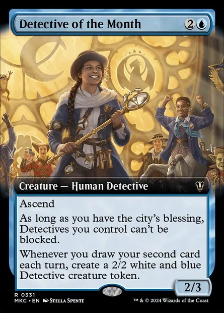 Detective of the Month, Magic card MKC 331 — Murders at Karlov Manor Commander set
