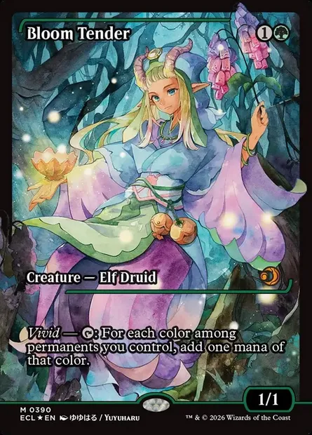 Bloom Tender, Magic card ECL 390 — Lorwyn Eclipsed set