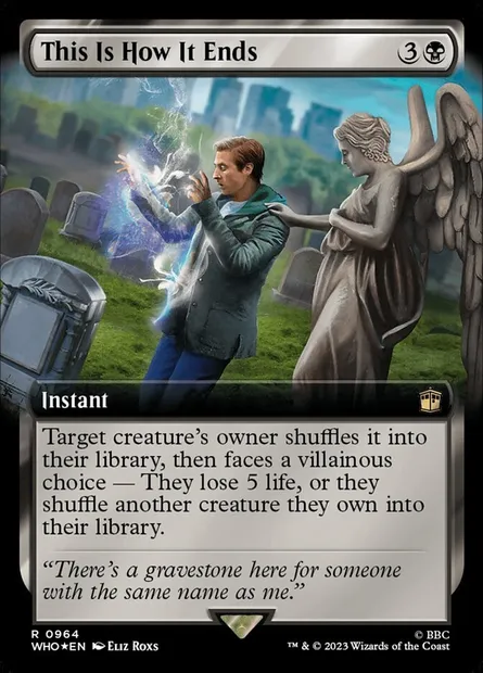 This Is How It Ends, Magic card WHO 964 — Doctor Who set