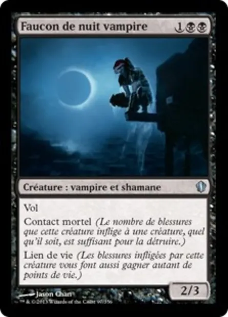 Faucon de nuit vampire, carte Magic C13 97 — extension Commander 2013