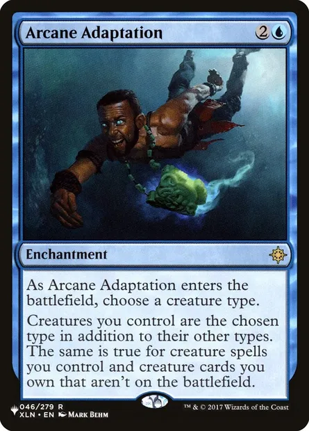 Arcane Adaptation, Magic card PLST XLN-46 — The List set