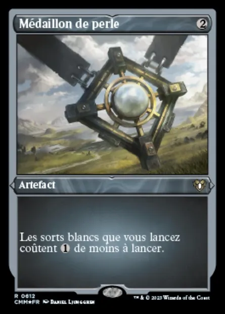 Médaillon de perle, carte Magic CMM 612 — extension Commander Masters