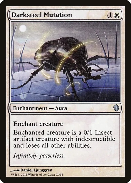 Darksteel Mutation, Magic card C13 9 — Commander 2013 set