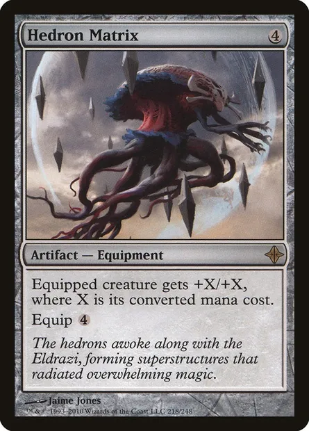 Hedron Matrix, Magic card ROE 218 — Rise of the Eldrazi set
