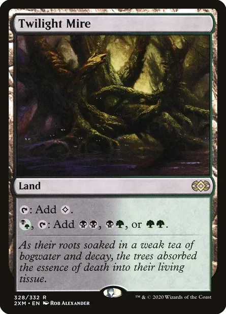Twilight Mire, Magic card 2XM 328 — Double Masters set